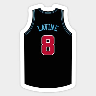 Zach Lavine Chicago Jersey Qiangy Sticker